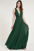Jenny Yoo Long Bridesmaid Dress ryan_forrest