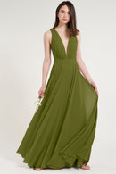 Jenny Yoo Long Bridesmaid Dress ryan_kiwi