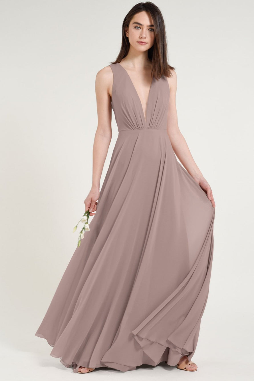 Jenny Yoo Long Bridesmaid Dress ryan_wisteria