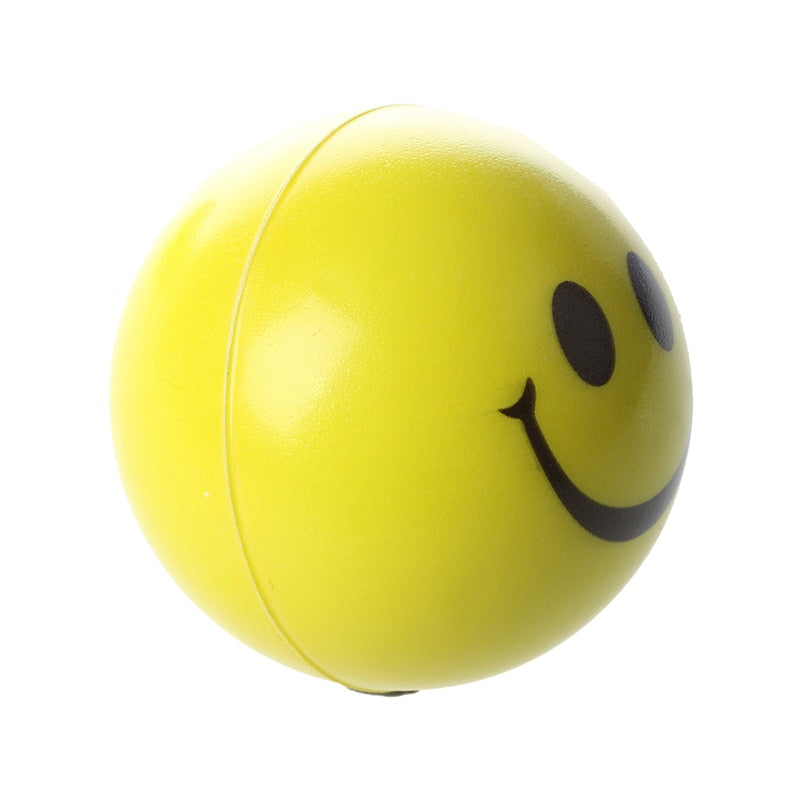 yellow stress ball