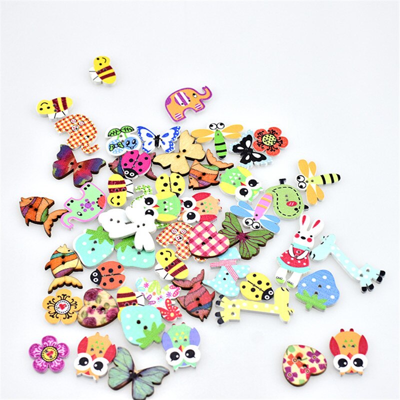 animal buttons for sewing