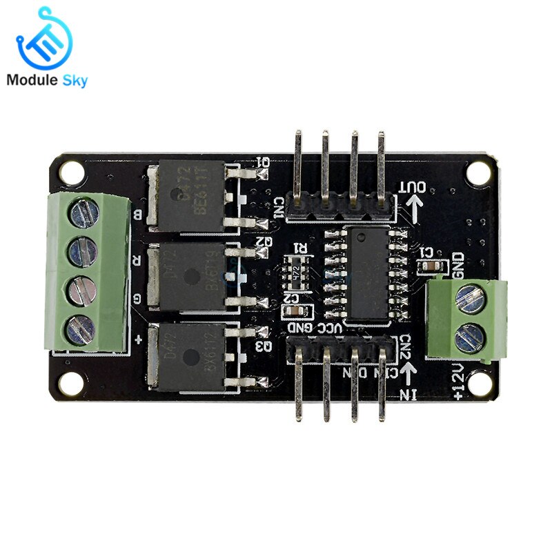 Full Color Rgb Led Strip Driver Module Shield For Arduino Uno R3