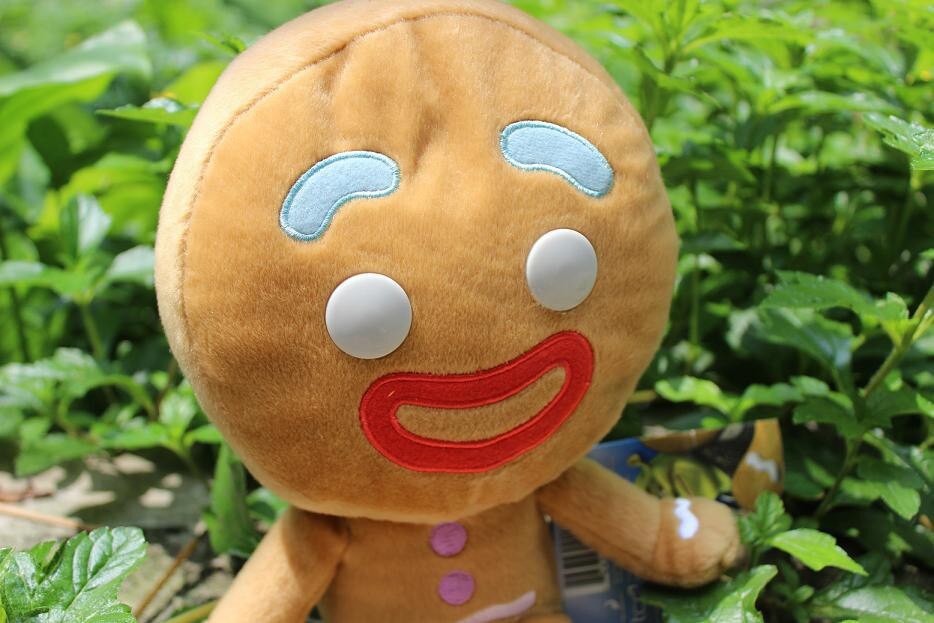 stuffed gingerbread doll