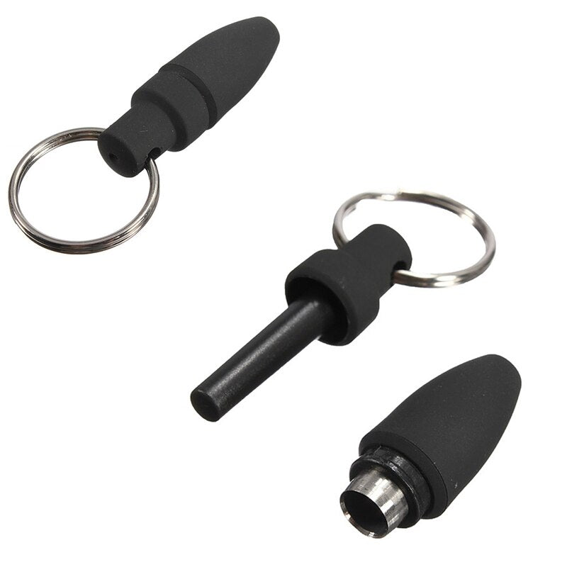 COHIBA Cigar Punch Cutter Gadgets Portable Pocket Metal Blade Chain Bullet Hole