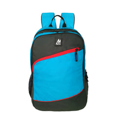 Mike Campus Backpack - Light Blue & Black Mike Campus Backpack - Light Blue & Black