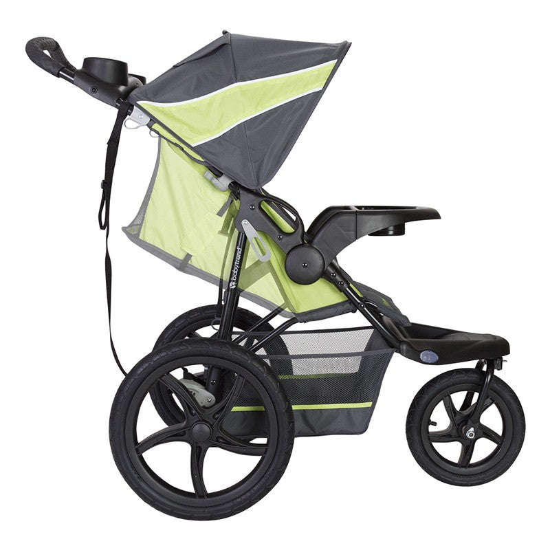 baby trend green jogging stroller