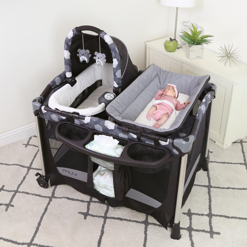 nursery center baby trend pack and play
