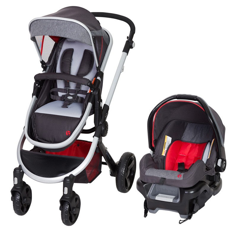 travel system with adjustable handle height