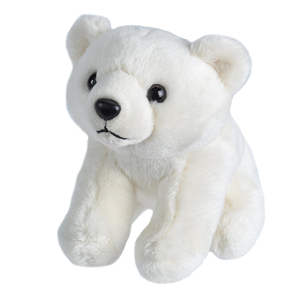 Wild Republic 16173 Polar Bear With Shawl Blue 11 13/16in Sweet & Sassy Stuffed 