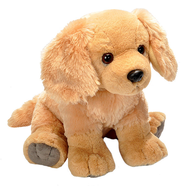 red golden retriever stuffed animal