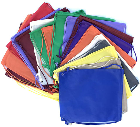 Wholesale non-woven Drawstring backpacks in bulk