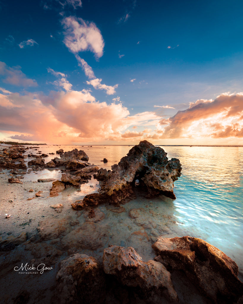 Sunrise at Bora Bora