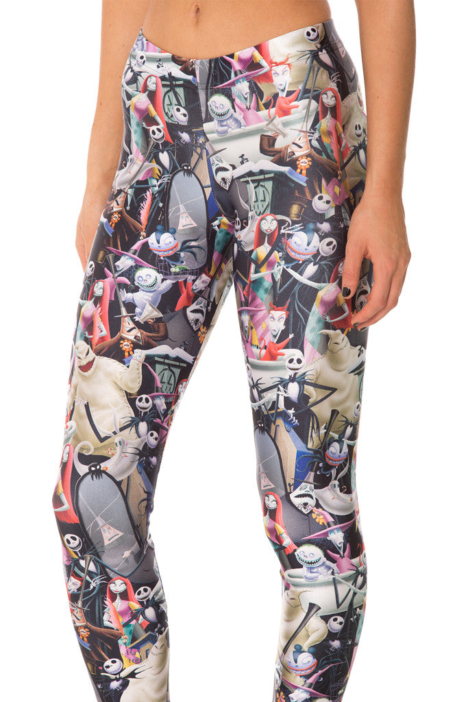 Nightmare Before Christmas Leggings – Black Milk Clothing