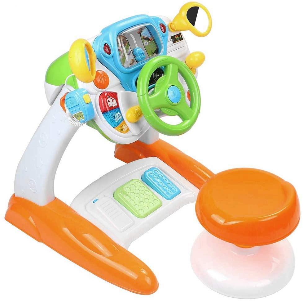 baby steering wheel toy