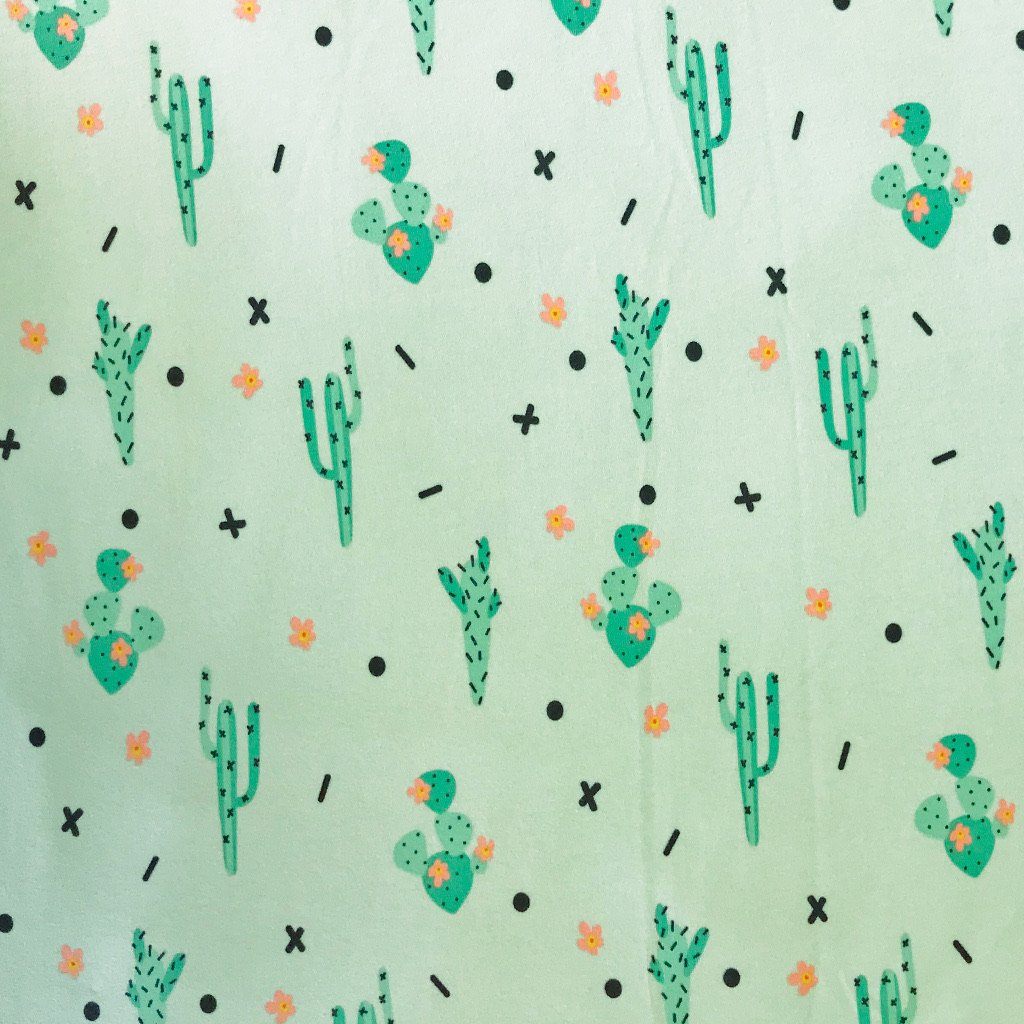 Cactus Cotton Jersey Fabric – Pound Fabrics