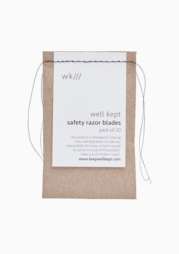 Safety Razor Blades | 20 Pack