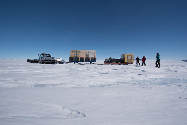 Antarctic expedition microscopic research
