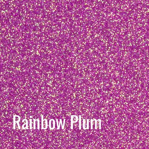 Rainbow Plum Siser Glitter Heat Transfer Vinyl (HTV) (Bulk Rolls)