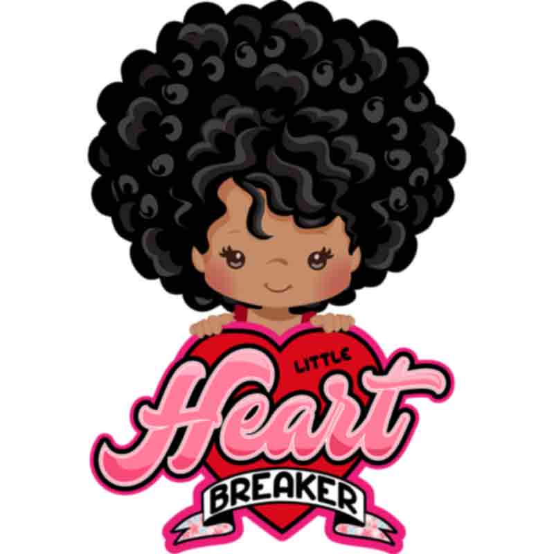 Little Heartbreaker Afro (DTF Transfer)