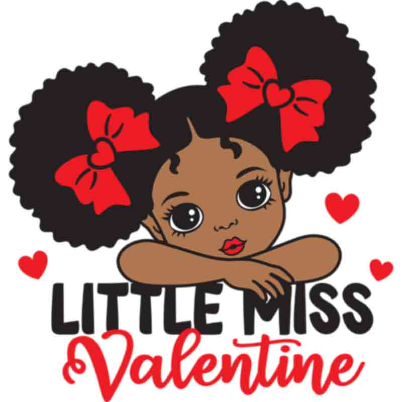 Little Miss Valentine (DTF Transfer)