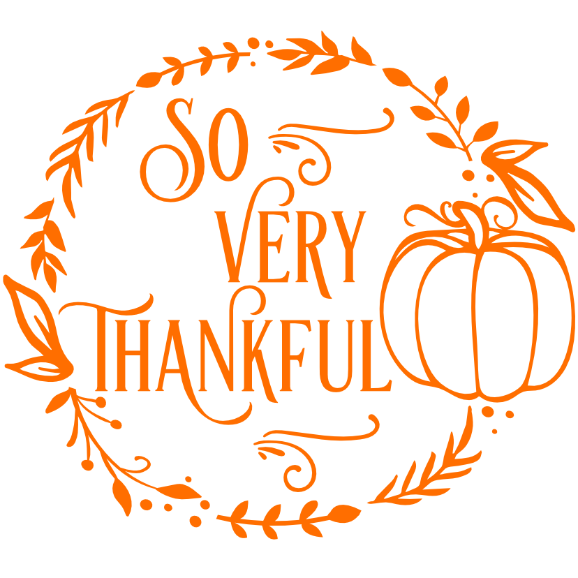 Thankful Wreath SVG
