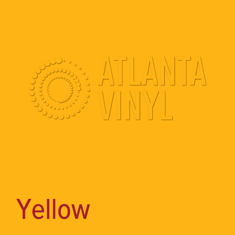 Yellow Siser StripFlock Pro Heat Transfer Vinyl (HTV) (Bulk Rolls)