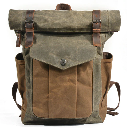 vintage style rucksack