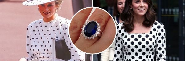 Princess Diana Kate Middelton engagement ring