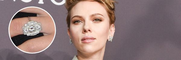 Scarlett Johansson engagement ring alternative