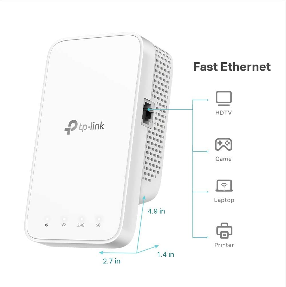 RE230 TP-Link AC750 WiFi Extender, Dual Band WiFi Range Extender 84003 – | Computers & Electronics