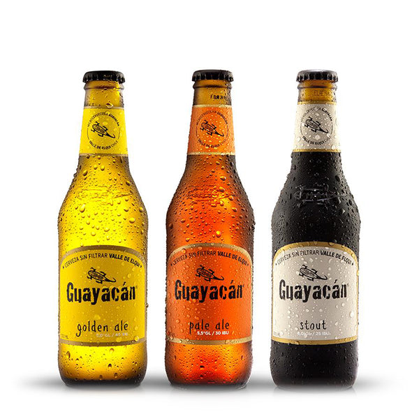Guayacán - Caja Mixta Pioneras: 24 botellas 330cc - Cerveza Guayacan