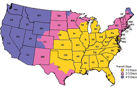 Shipping Map