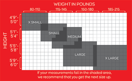 Leggings Size Chart