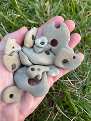 hag stones from Monterey beach seaside harmony
