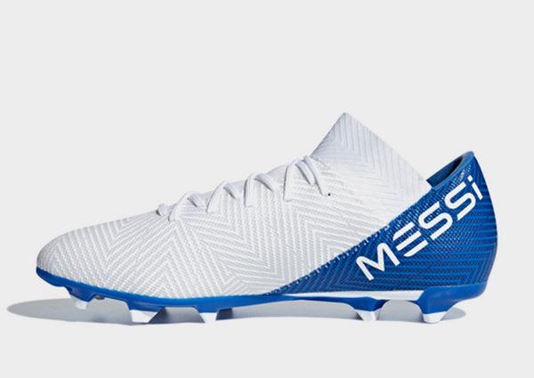 white messi boots