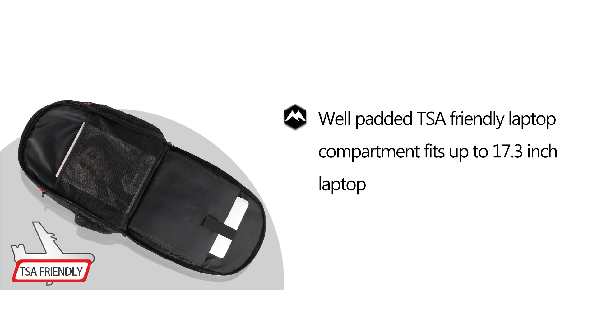 Matein TSA Travel Backpack - travel laptop backpack