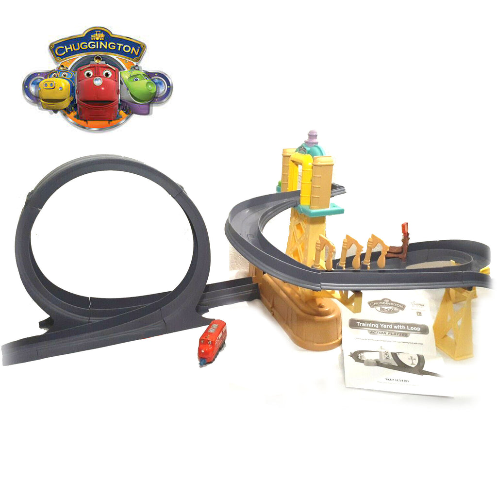Chuggington Die Cast Train training Yard With Loop Action Playset With Wilson 3+ 