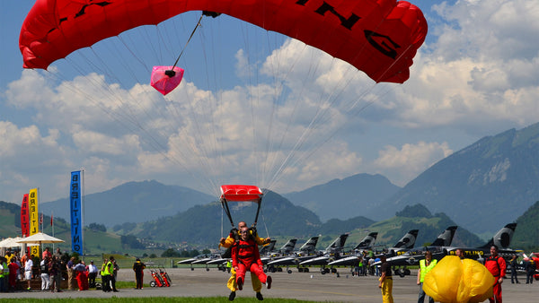 Saut en parachute tandem Breitling