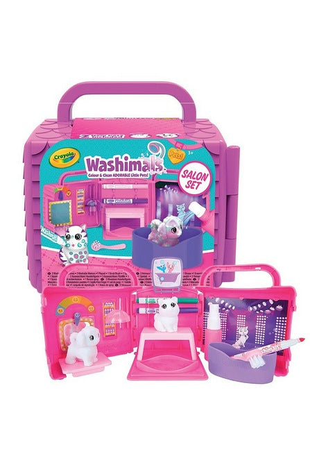 crayola washimals beauty salon playset