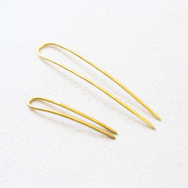 CA Makes Brass Hair Pin at General Store