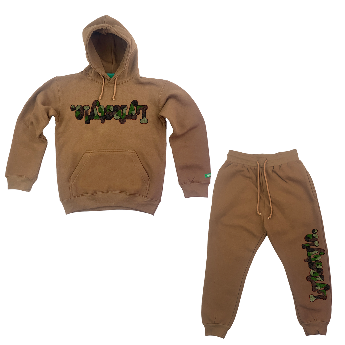 brown sweatsuit youth