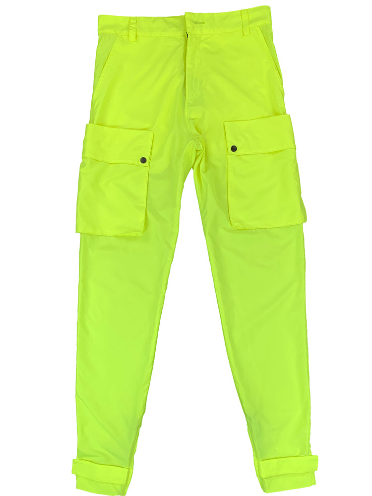 cargo pants neon