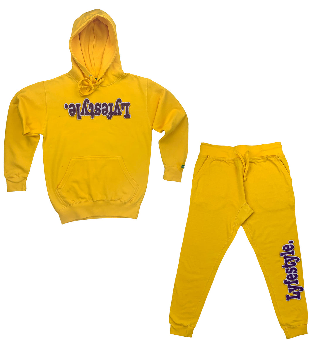 yellow sweat suits