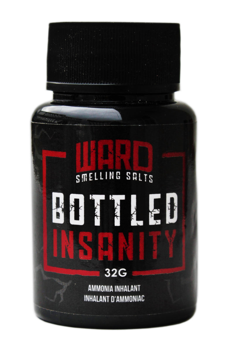 Insanely Powerful Ammonia Inhalant Ward Smelling Salts Bottled Insanity 