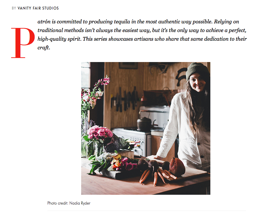 A feature in Vanity Fair on artisan dyemaker Audrey Louise Reynolds