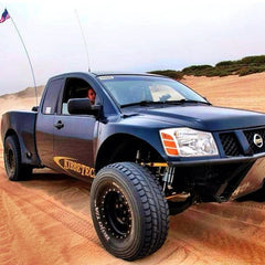 Nissan titan street race #4