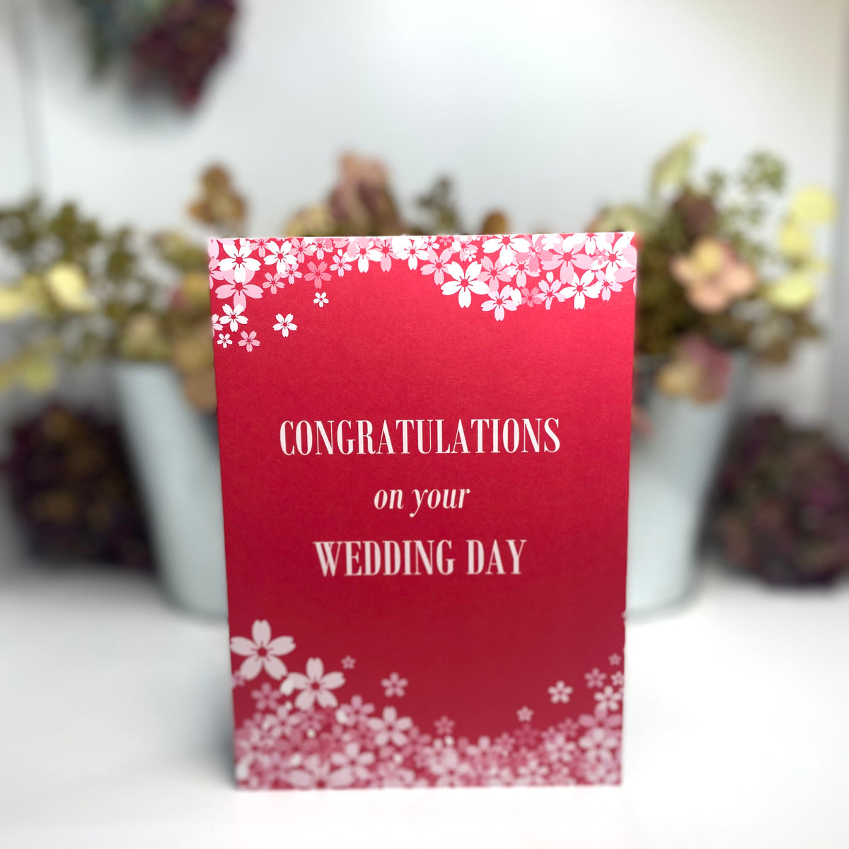 congratulations on your wedding card