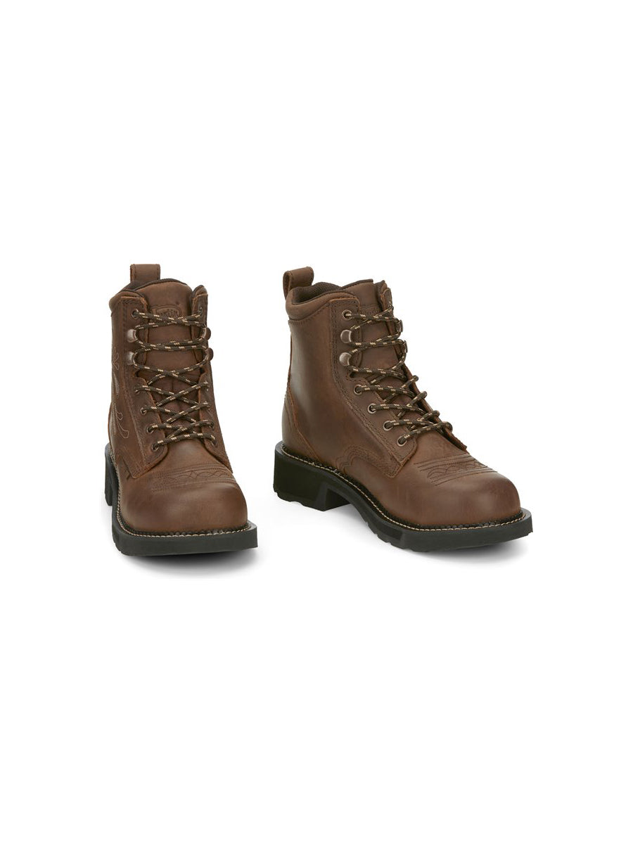 øve sig Almindeligt innovation Justin GY985 Katerina Waterproof Steel Toe Work Boots