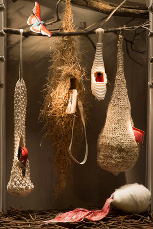 Macrame Cocoons for HERMÈS