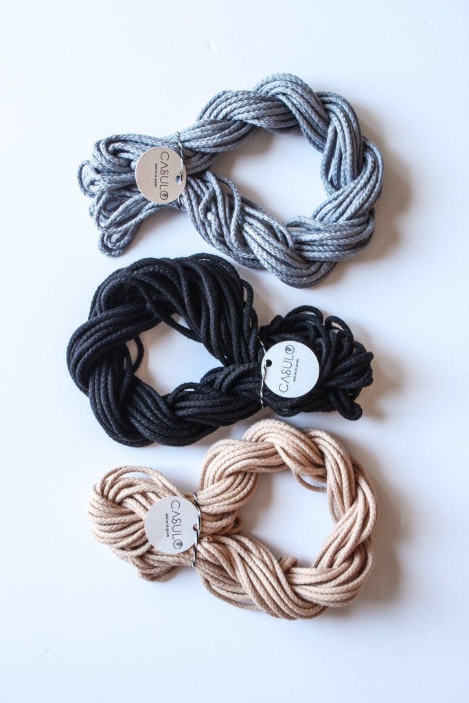 Macramé Colored Cotton Rope